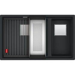 Zlewozmywak Franke Kanon KNG 160-46-21 czarny mat 125.0633.004